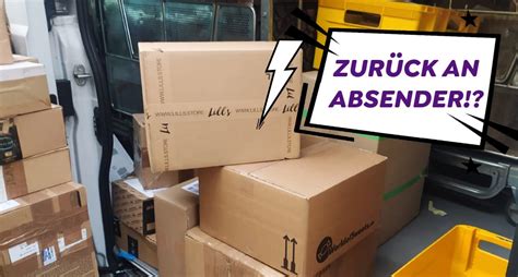 paket unbefugt zurückgeschickt